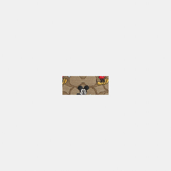 NWT Coach Outlet Disney X Coach Mini Jamie Camera Bag Sig Jacquard Mickey Mouse - Picture 5 of 6